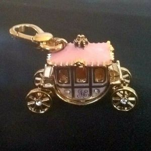 Juicy Couture Pink Carriage Charm 3D